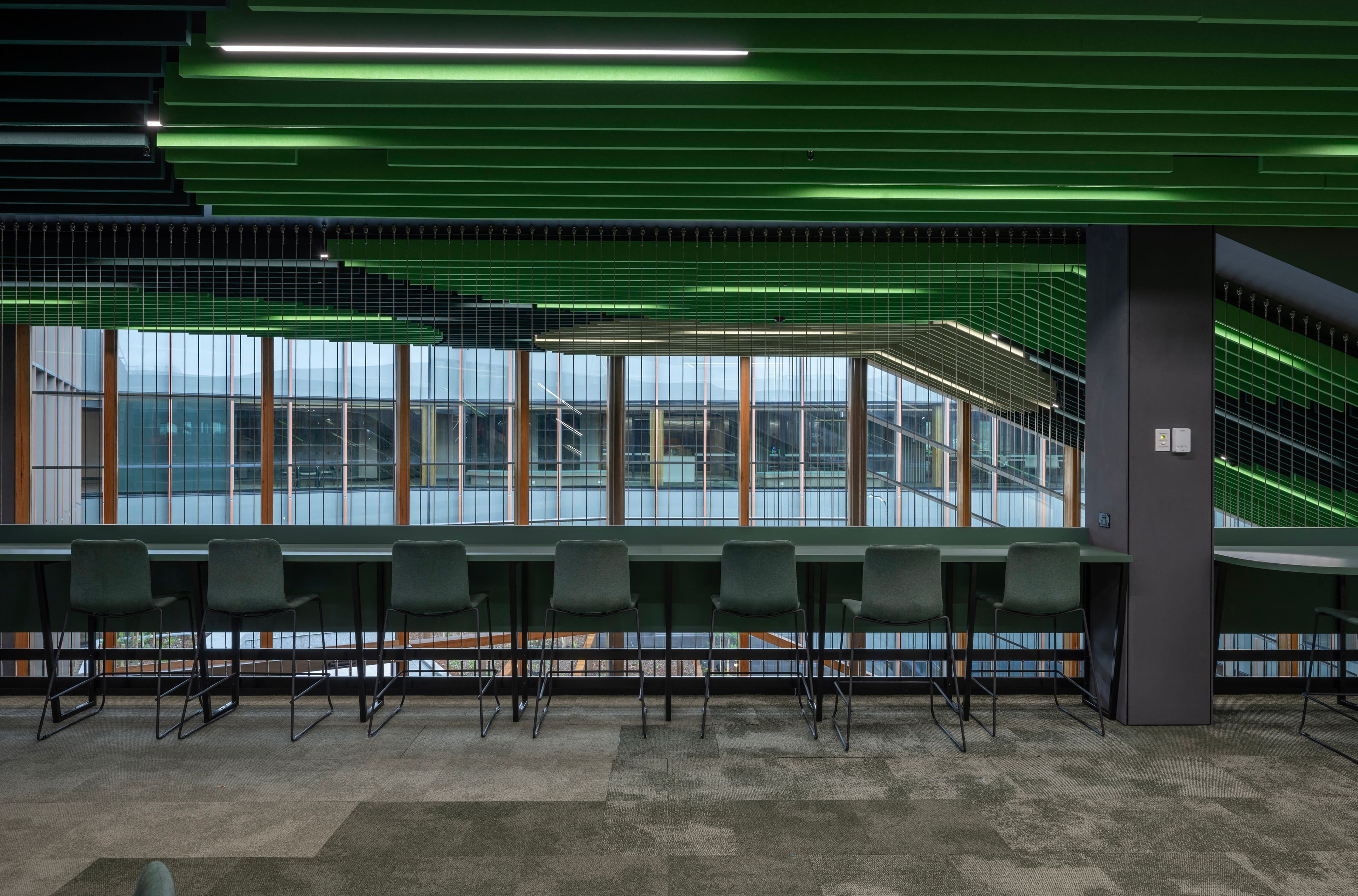 Bendigo GovHub, furniture by Burgtec